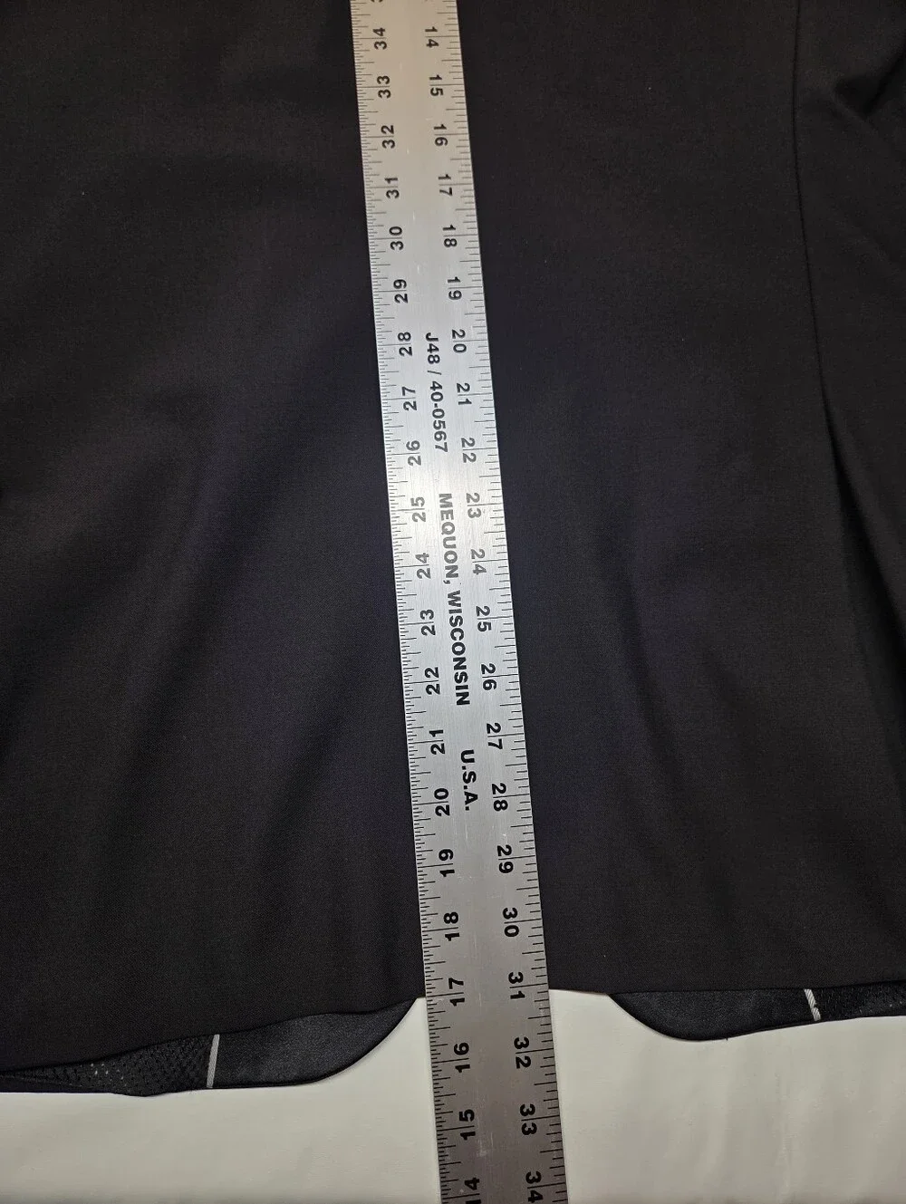 Pronto Uomo 41R 35W Black Tuxedo 2pc Suit Notch Lapel Satin 100% Wool